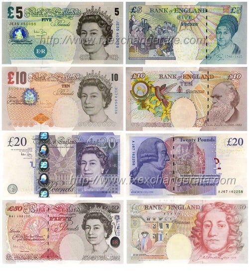 UKポンド(GBP) 通貨の画像